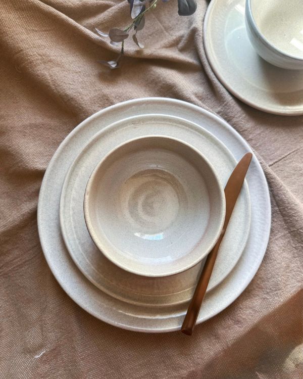 Pearl Oyster Dinner Set - Los Artisans