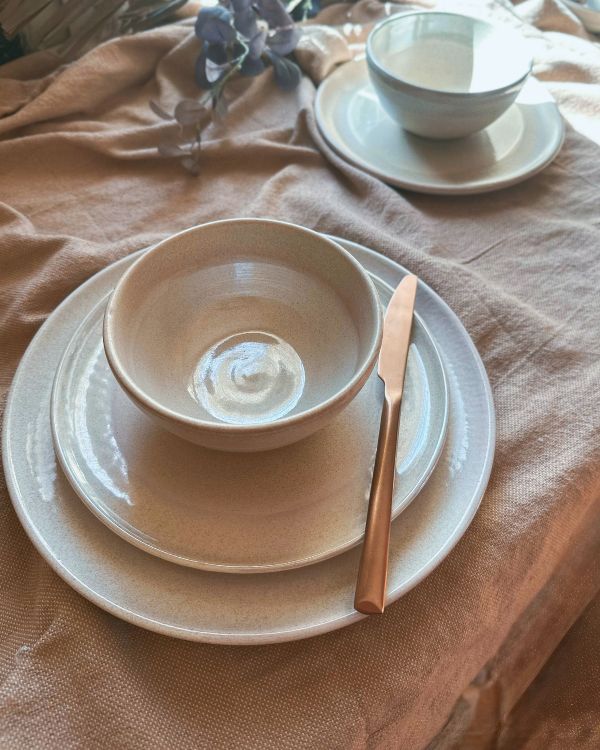 Pearl Oyster Dinner Set - Los Artisans