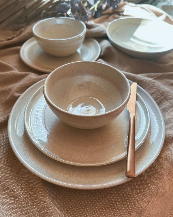 Pearl Oyster Dinner Set - Los Artisans