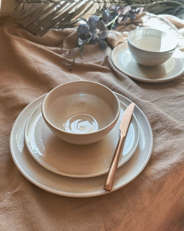 Pearl Oyster Dinner Set - Los Artisans