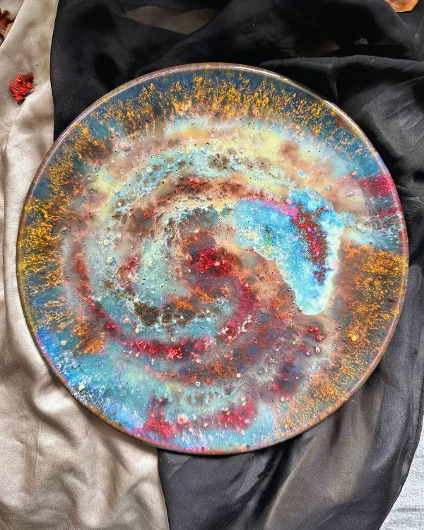Cosmic Radiance Decorative Plate