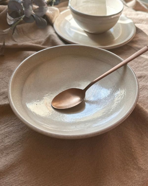 Pearl Oyster Pasta Bowls Set - Los Artisans
