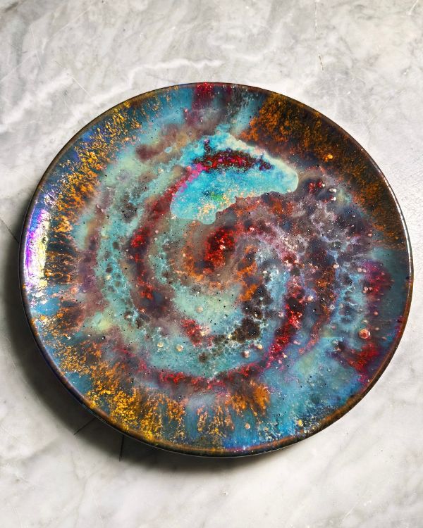 Cosmic Radiance Decorative Plate