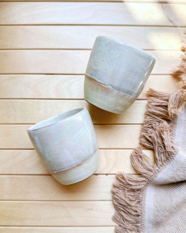 Pearl Oyster Espresso Cup - Los Artisans