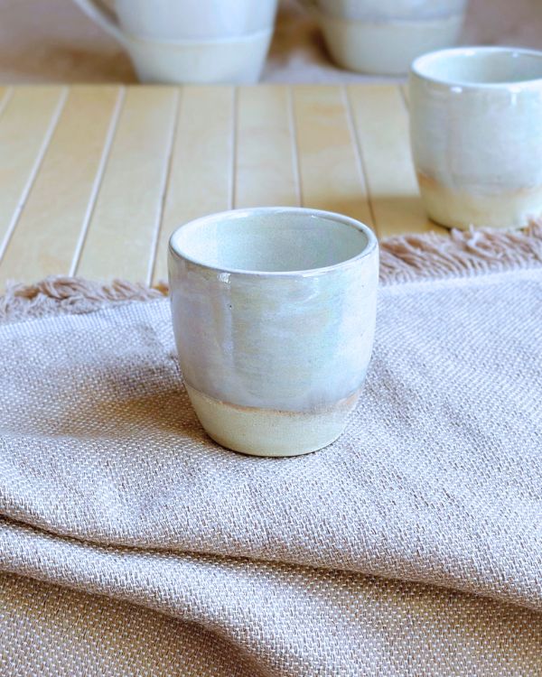 Pearl Oyster Espresso Cup - Los Artisans
