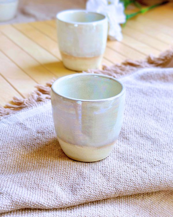 Pearl Oyster Espresso Cup - Los Artisans