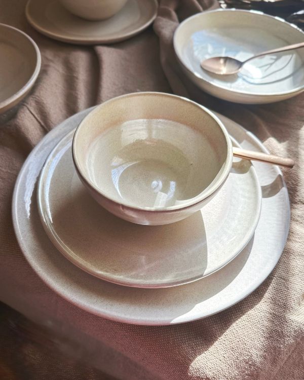 Pearl Oyster Dinner Set - Los Artisans