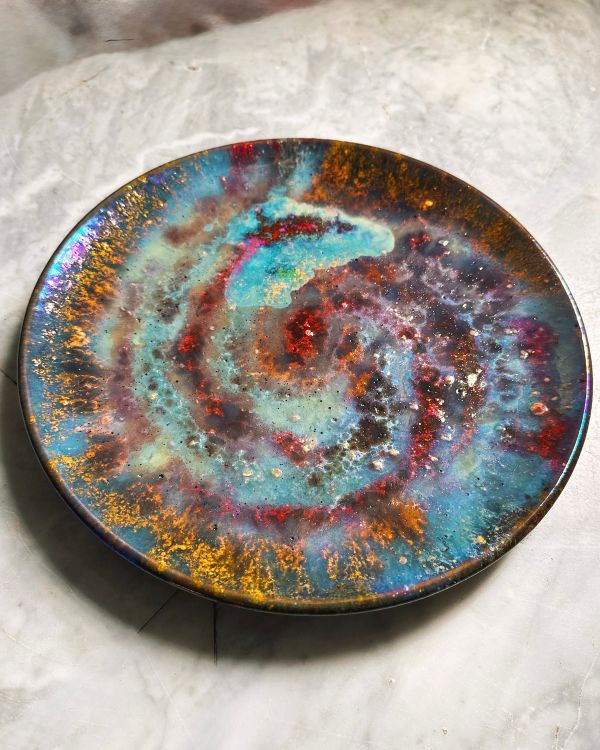 Cosmic Radiance Decorative Plate