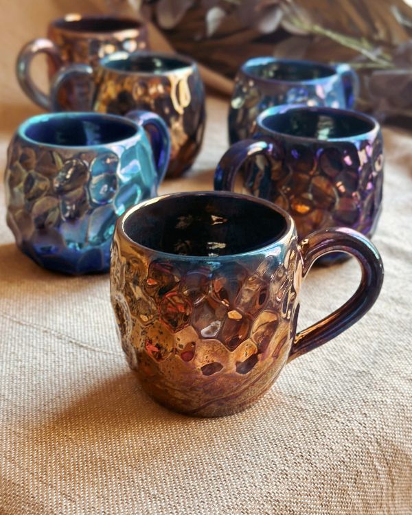 Crystal Rock Mugs - Los Artisans