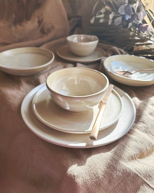 Pearl Oyster Dinner Set - Los Artisans
