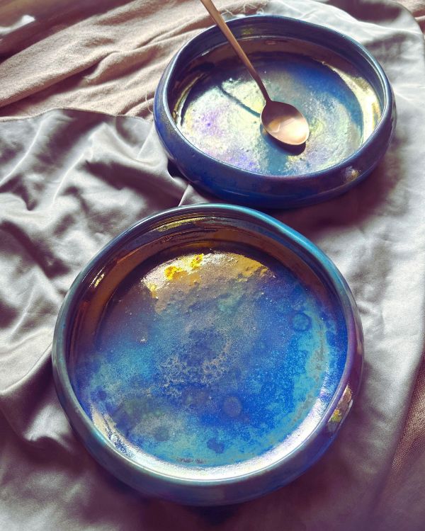 Nour & Color - Deep Serving Dish - Los Artisans