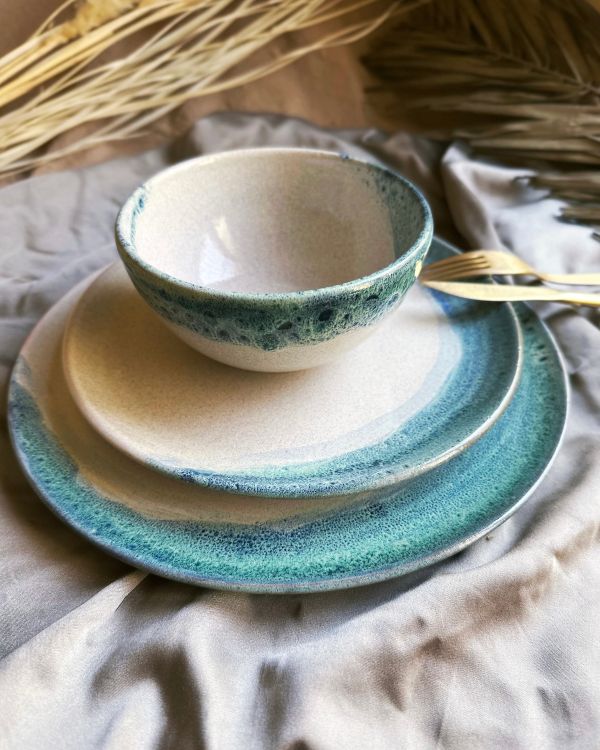 Waves & Shores Dinner Set (12 - 24 pcs) - Los Artisans
