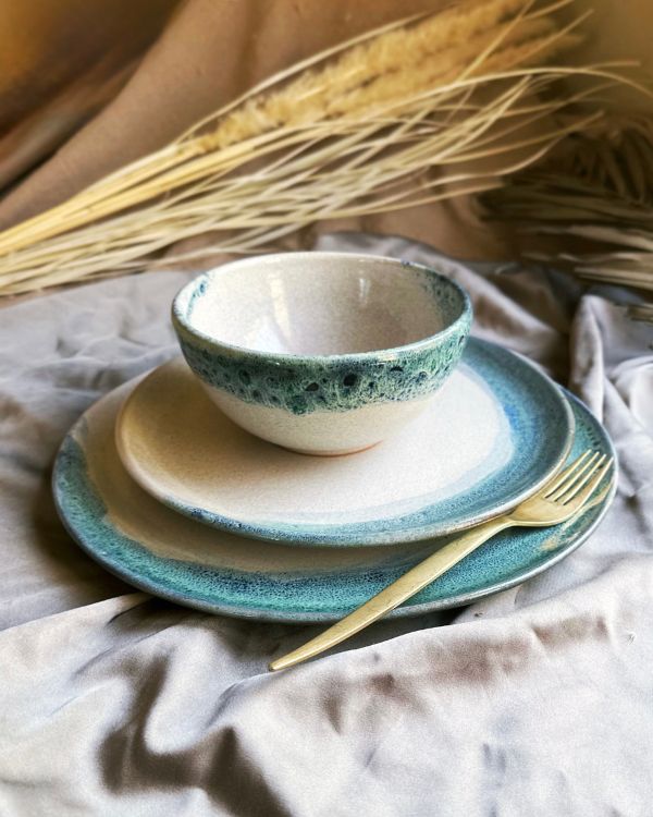 Waves & Shores Dinner Set (12 - 24 pcs) - Los Artisans