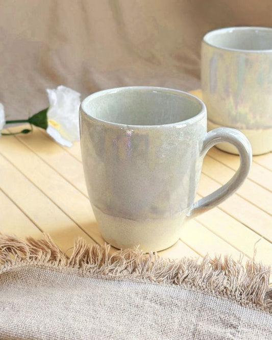 Pearl Oyster Mug - Los Artisans