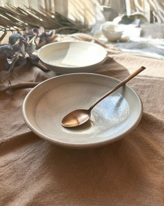 Pearl Oyster Pasta Bowls Set