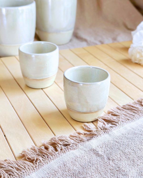 Pearl Oyster Espresso Cup - Los Artisans