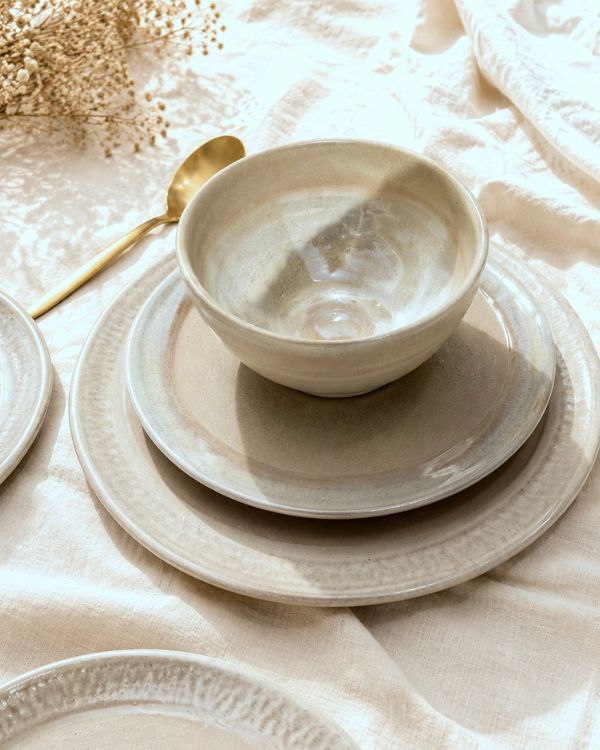 Pearl Oyster Dinner Set - Los Artisans