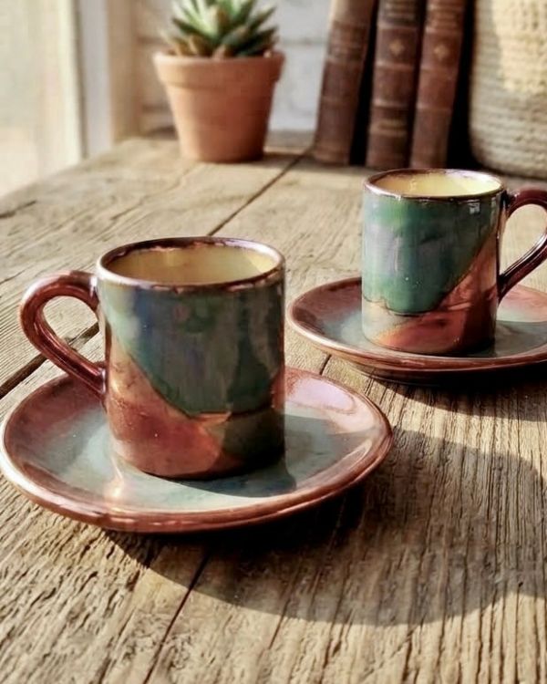 Abstract Art Coffee/Espresso Cup Set