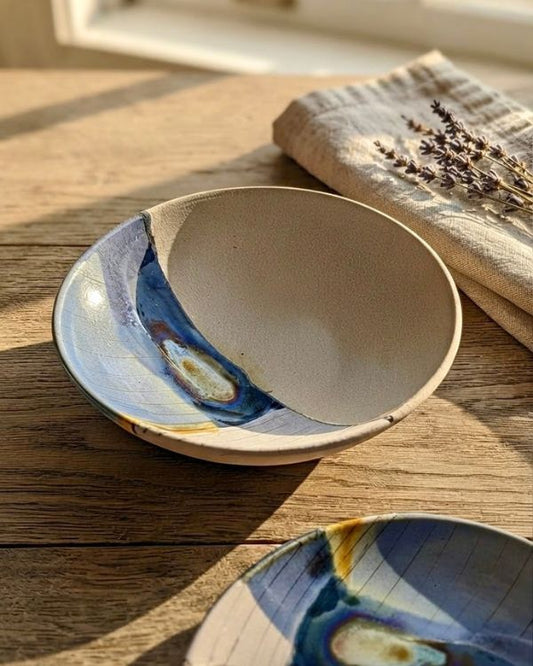 Abstract Blonde Super Dinner Set - Los Artisans