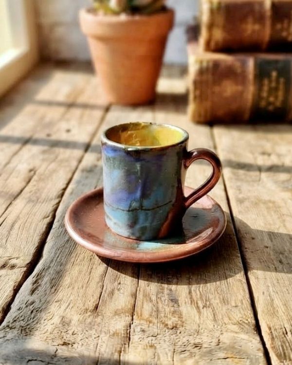 Abstract Art Coffee/Espresso Cup Set