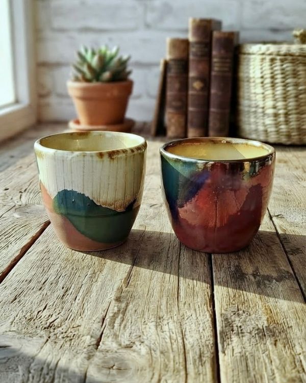 Abstract Art Espresso Cup