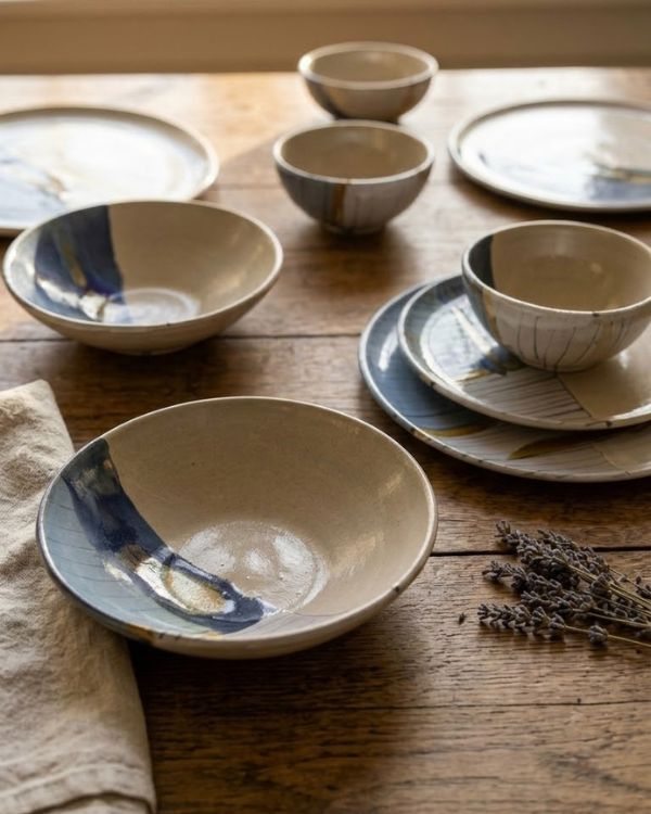 Abstract Blonde Super Dinner Set