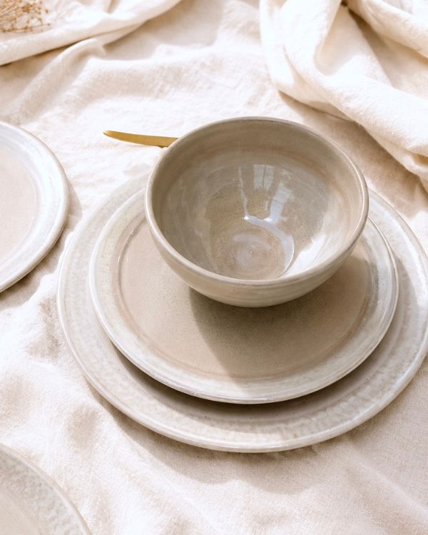 Pearl Oyster Dinner Set - Los Artisans