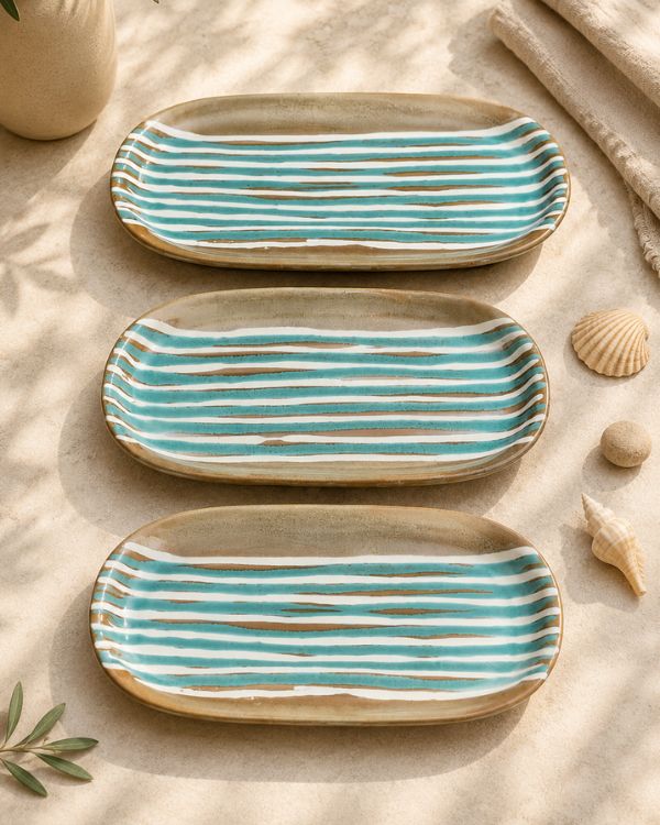 Earthy Serving Platters - Los Artisans