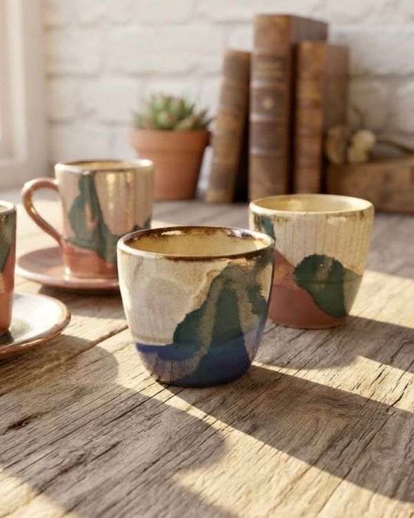 Abstract Art Espresso Cup