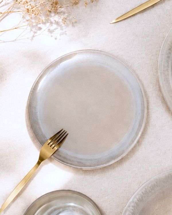 Pearl Oyster Dessert/Salad Plate