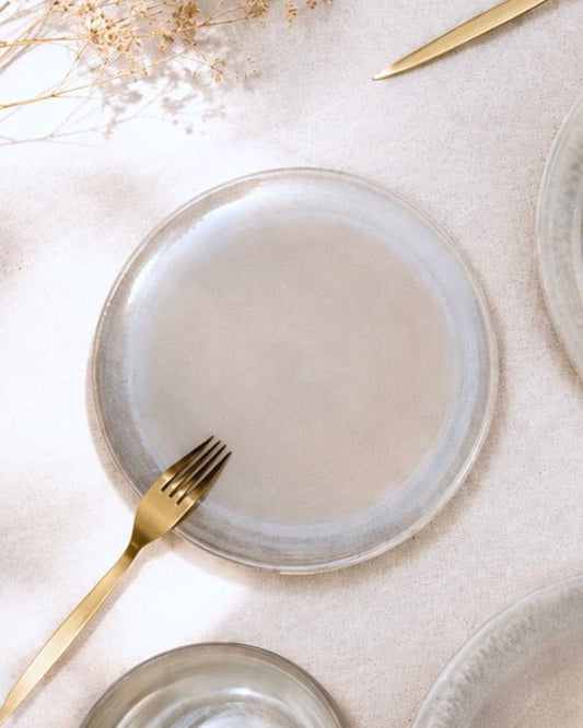 Pearl Oyster Dessert/Salad Plate