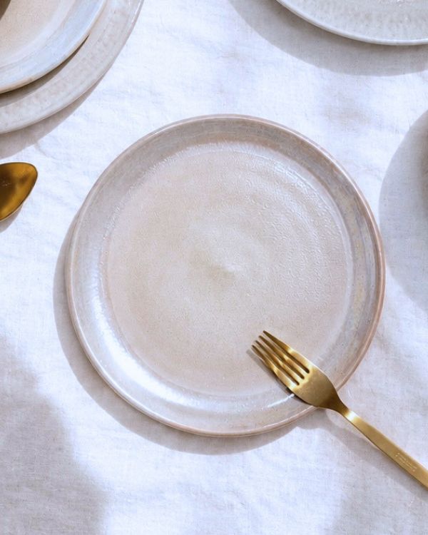Pearl Oyster Dessert/Salad Plate