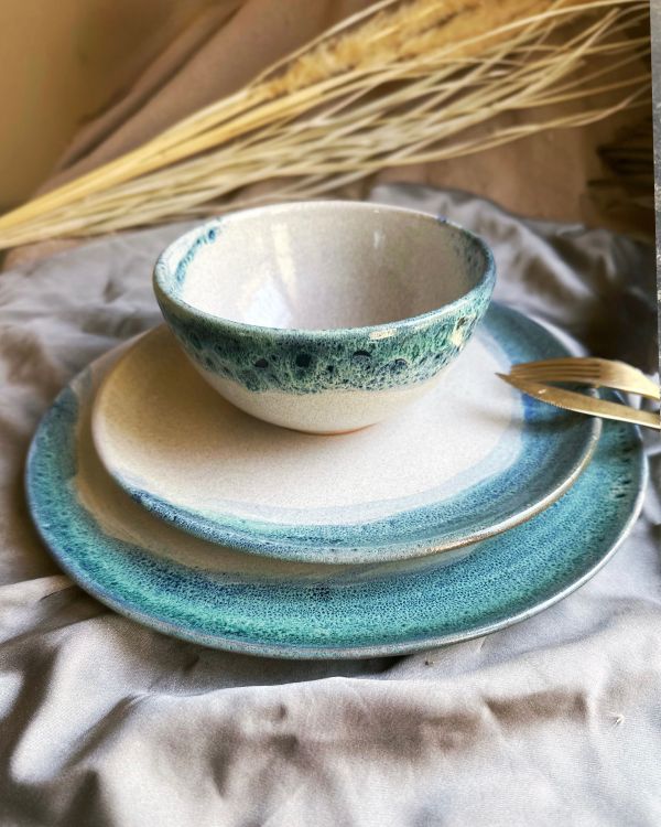 Waves & Shores Dinner Set (12 - 24 pcs) - Los Artisans