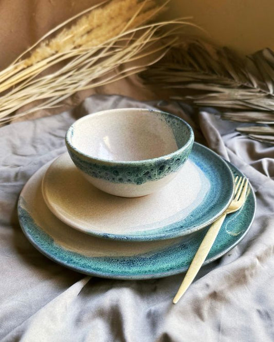 Waves & Shores Dinner Set (12 - 24 pcs) - Los Artisans