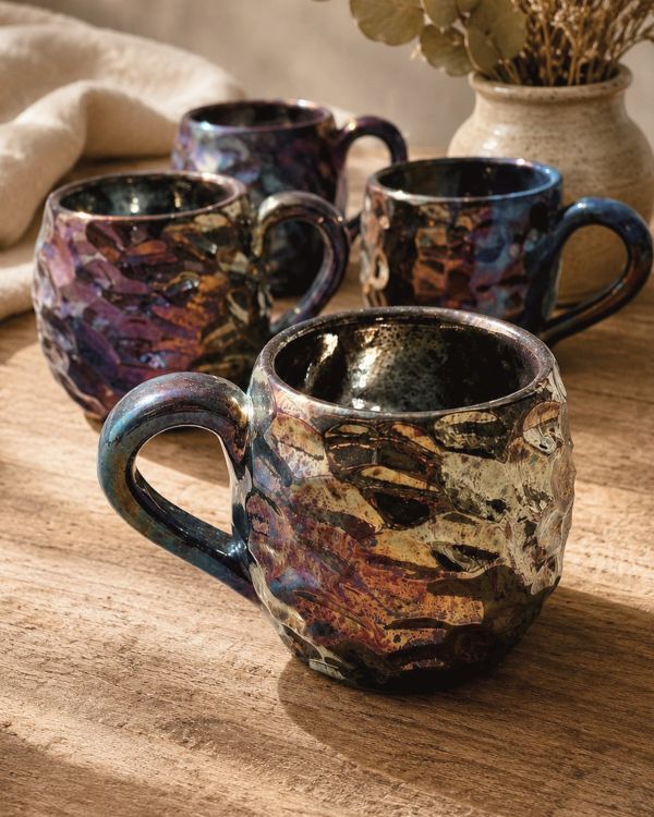 Crystal Rock Mugs - Los Artisans