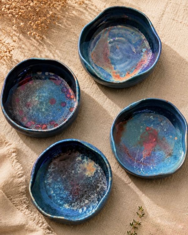 Nour & Color - Deep Serving Dish - Los Artisans