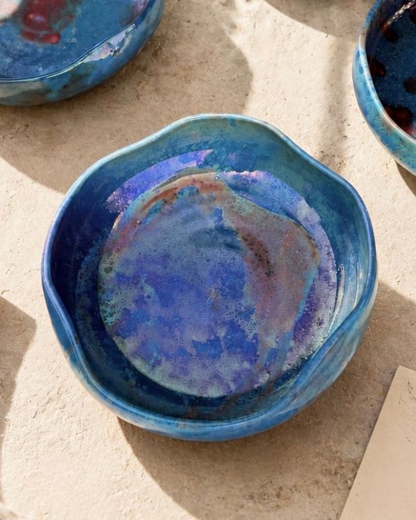 Nour & Color - Deep Serving Dish - Los Artisans