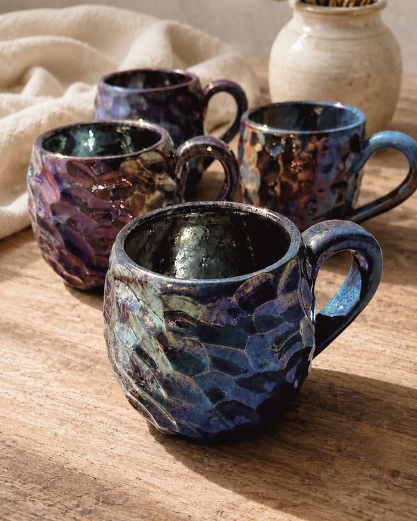 Crystal Rock Mugs - Los Artisans