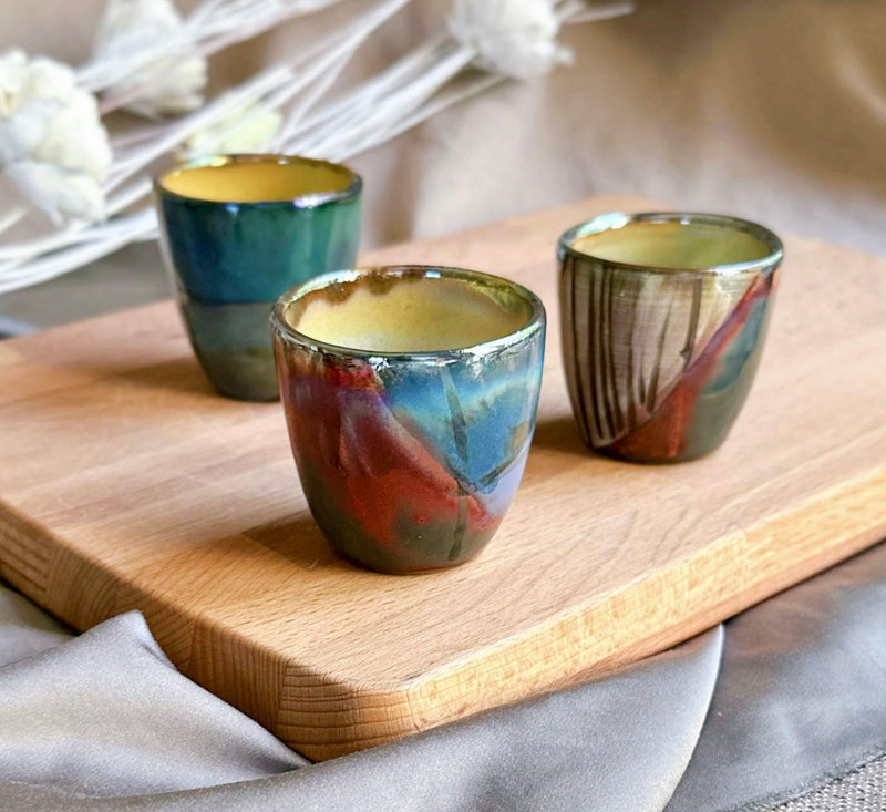 Los Artisans by Decobate Abstract Art Espresso Cup