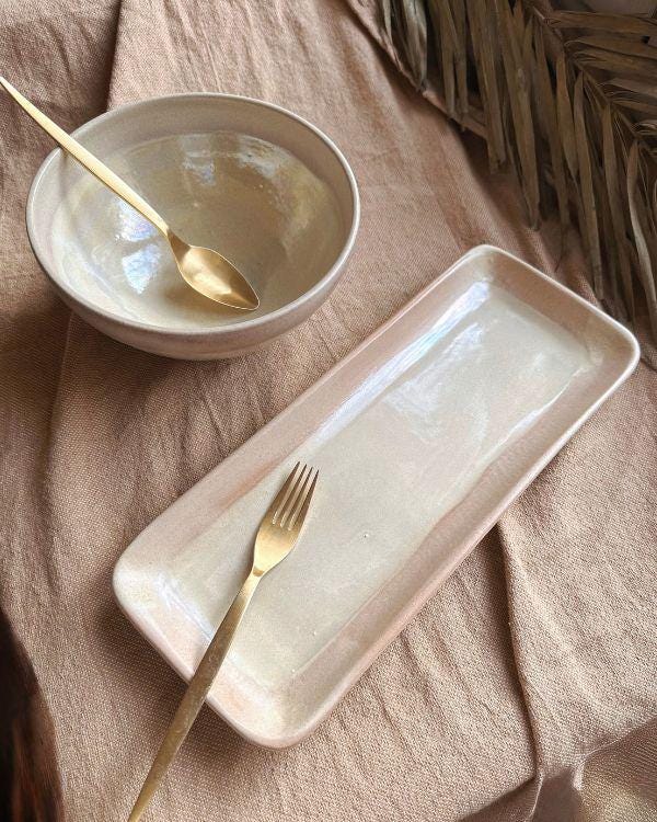 Pearl Oyster Serving Platter