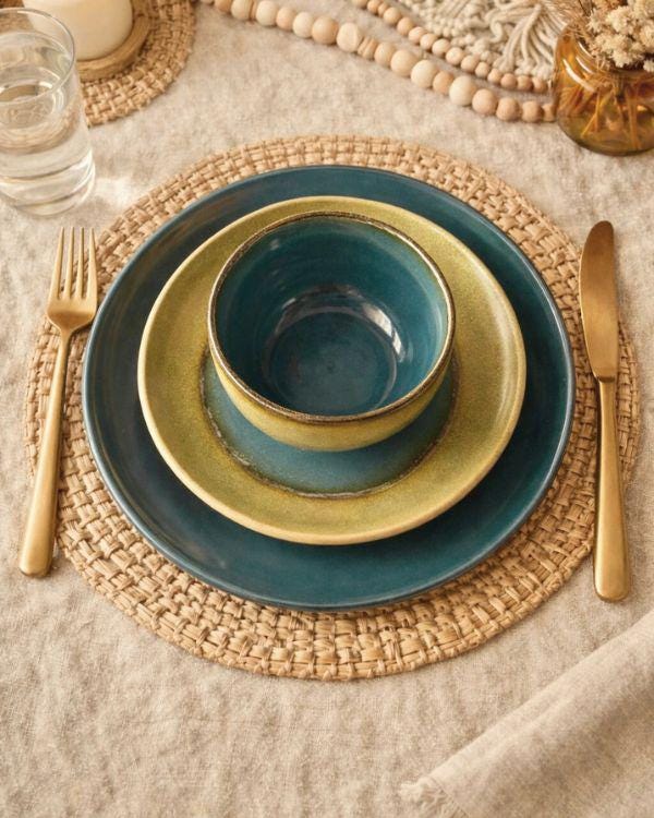 The Peacock Super Dinner Set