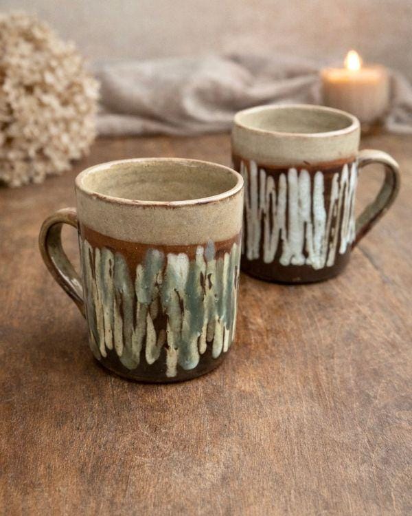 Earthy Palette Mug | for Coffee, Tea | Dishwasher and Microwave-Safe