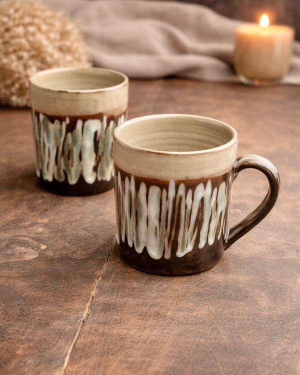 Earthy Palette Mug | for Coffee, Tea | Dishwasher and Microwave-Safe