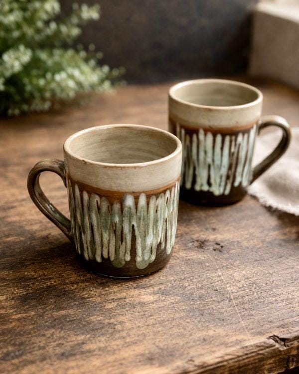 Earthy Palette Mug | for Coffee, Tea | Dishwasher and Microwave-Safe