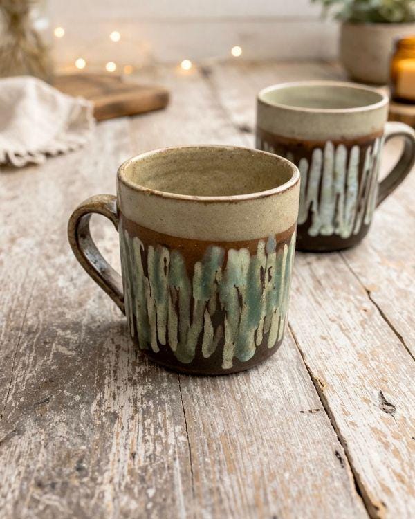 Earthy Palette Mug | for Coffee, Tea | Dishwasher and Microwave-Safe
