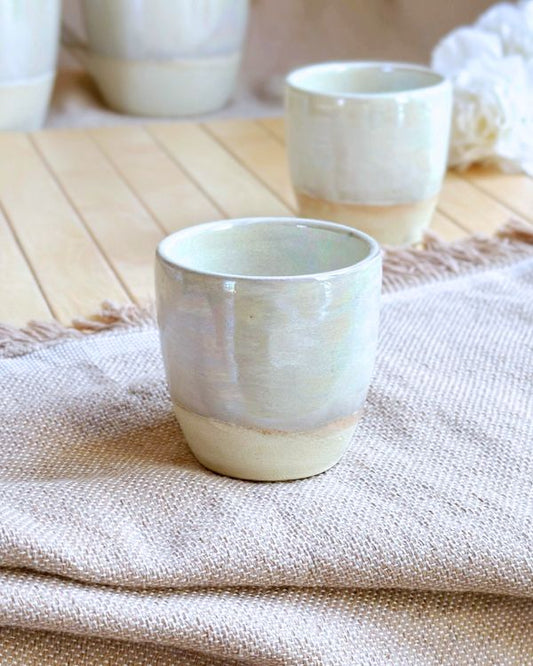 Pearl Oyster Espresso Cup - Los Artisans
